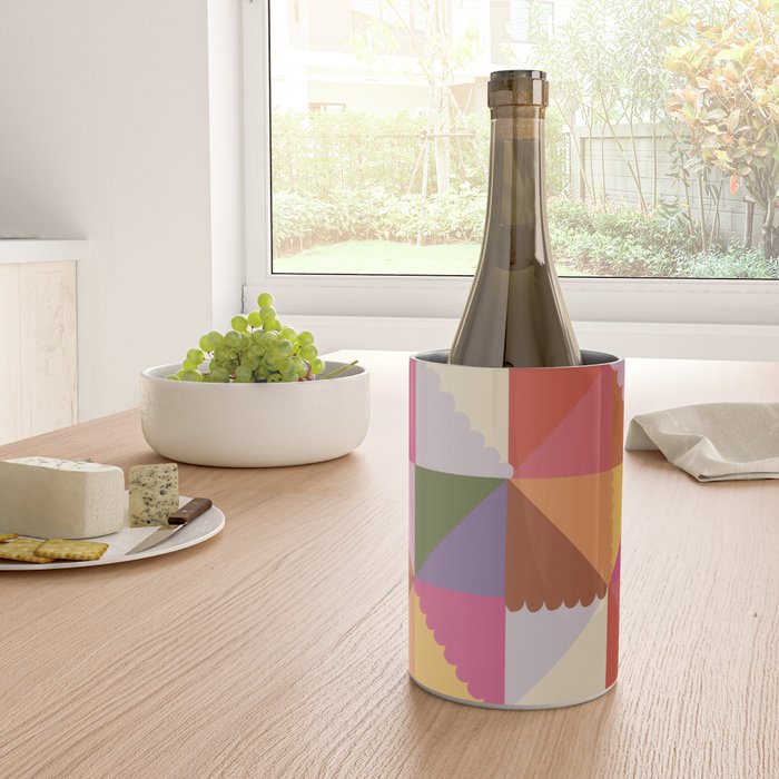 Pink triangles Wine Chiller Gallery Image 4