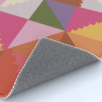 Pink triangles Rug Gallery Image 4