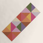 Pink triangles Yoga Mat Gallery Image 1