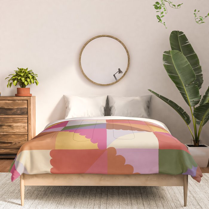 Pink triangles Comforter Gallery Image 3