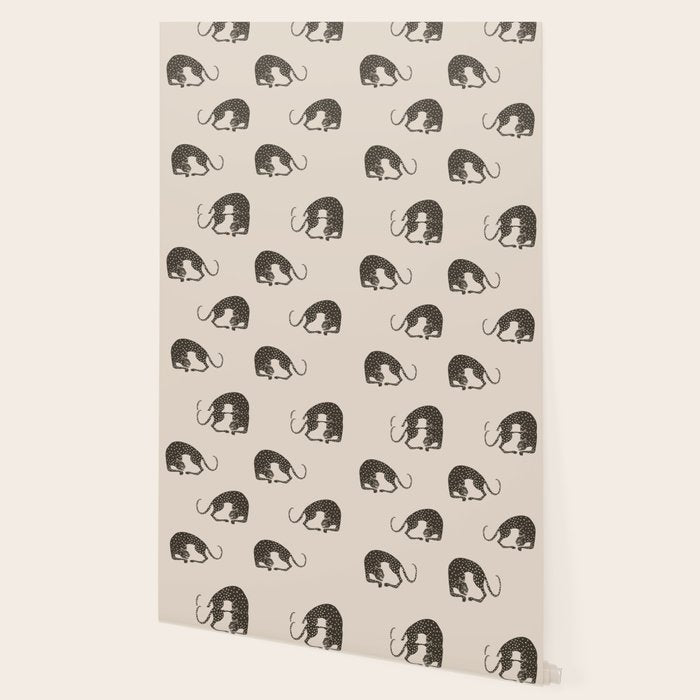 Blockprint Cheetah Wallpaper Gallery Image 2