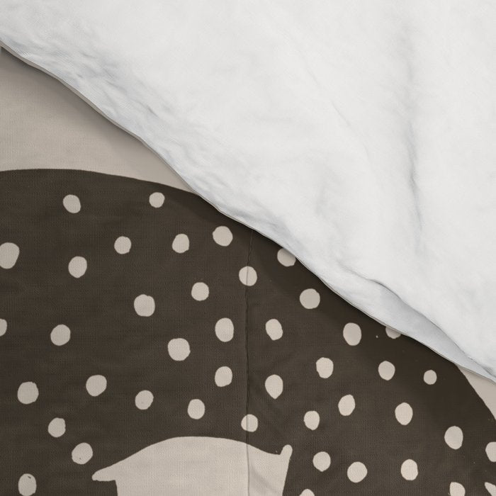 Blockprint Cheetah Comforter Gallery Image 4