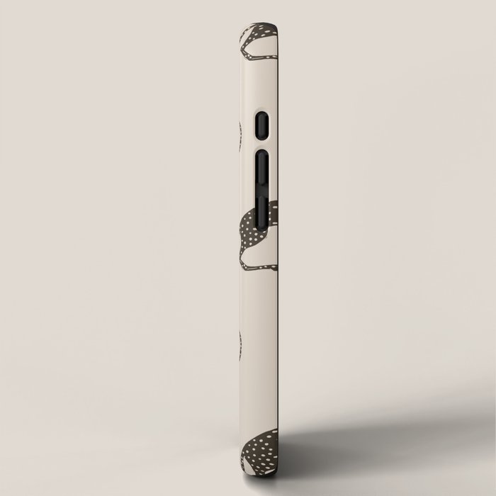 Blockprint Cheetah iPhone Case Gallery Image 2