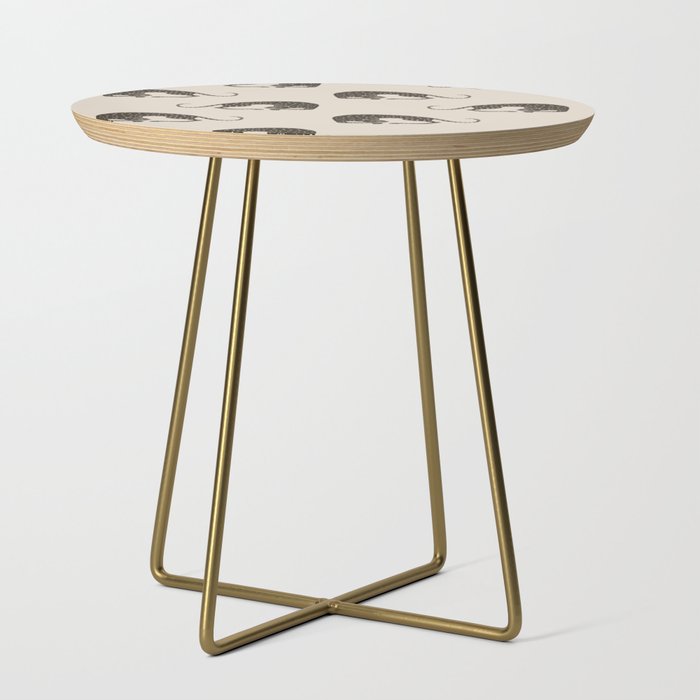 Blockprint Cheetah Side Table Gallery Image 1