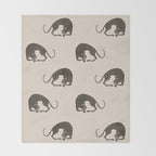 Blockprint Cheetah Throw Blanket Gallery Image 2