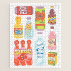 90s Drinks Jigsaw Puzzle Gallery Image 1
