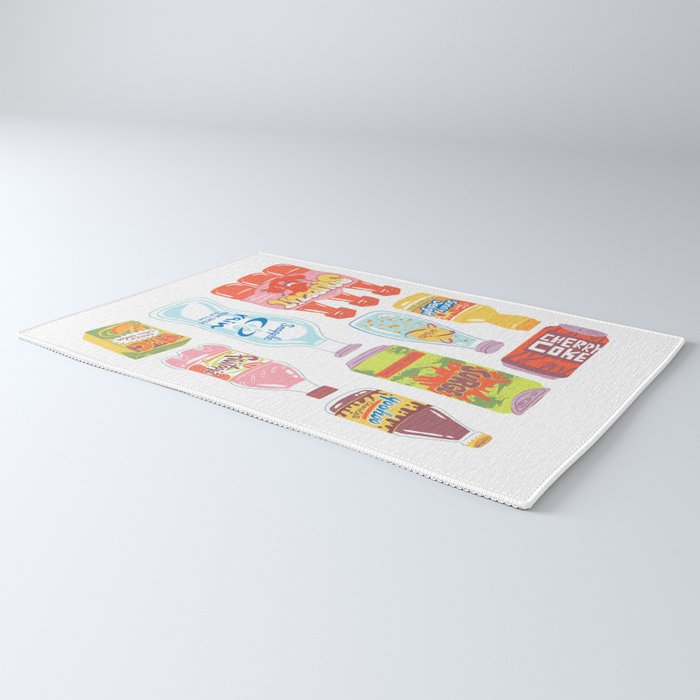 90s Drinks Rug Gallery Image 3