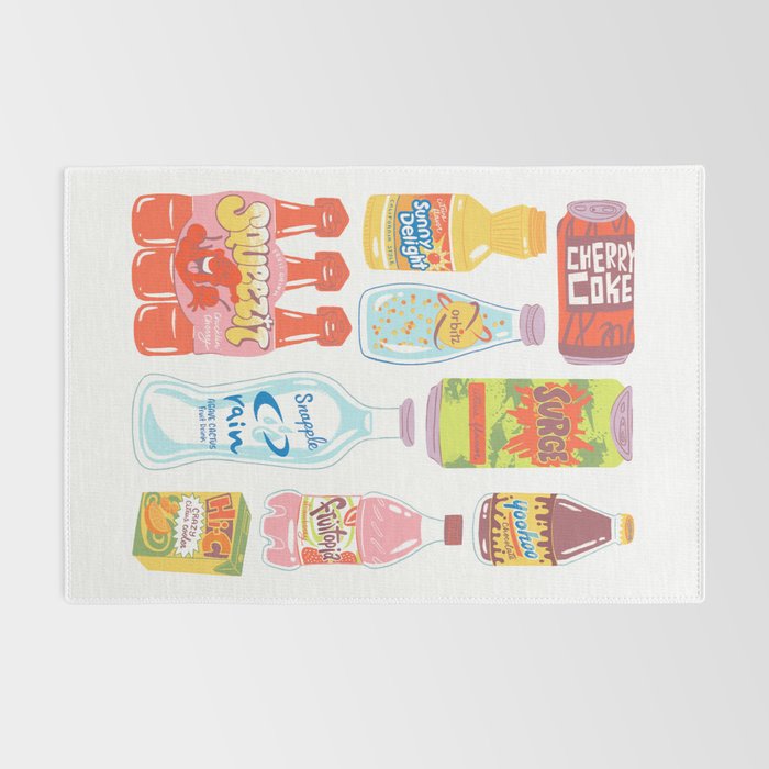 90s Drinks Rug Gallery Image 2