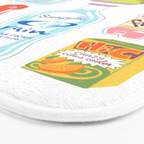 90s Drinks Bath Mat Gallery Image 3