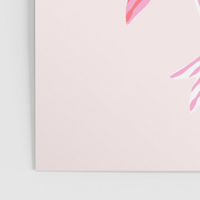 Striped Bows in Pinks Poster Gallery Image 3
