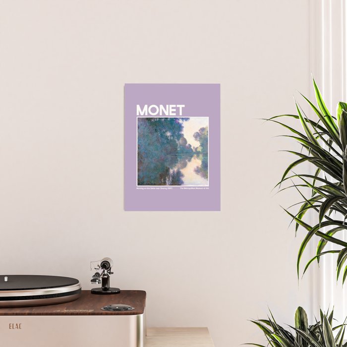 Monet Morning on the Seine Poster Gallery Image 2