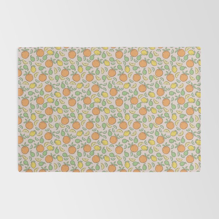 Summer Citrus in Pink Rug Gallery Image 2