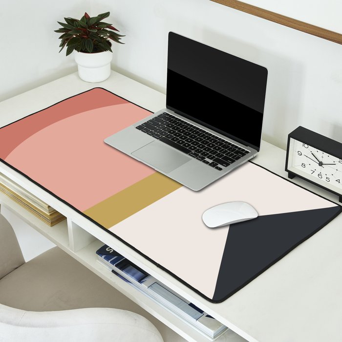 Maximalist Geometric 03 Desk Mat Gallery Image 2