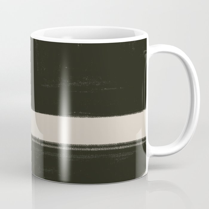 Black Geometric Shapes  Coffee Mug Gallery Image 1