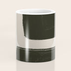 Black Geometric Shapes  Coffee Mug Gallery Image 4