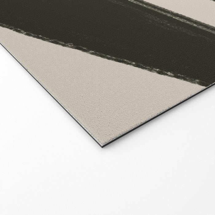 Black Geometric Shapes  Welcome Mat Gallery Image 2