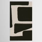 Black Geometric Shapes  Tablecloth Gallery Image 2