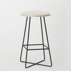 Simple Linear Geometry in Cream Stool Gallery Image 1