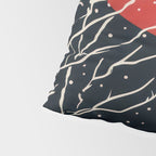 Red Moon Deer Pair Pillow Sham Gallery Image 4