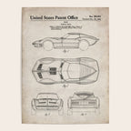 Classic Car Patent - American Car Art - Antique Poster Gallery Image 4
