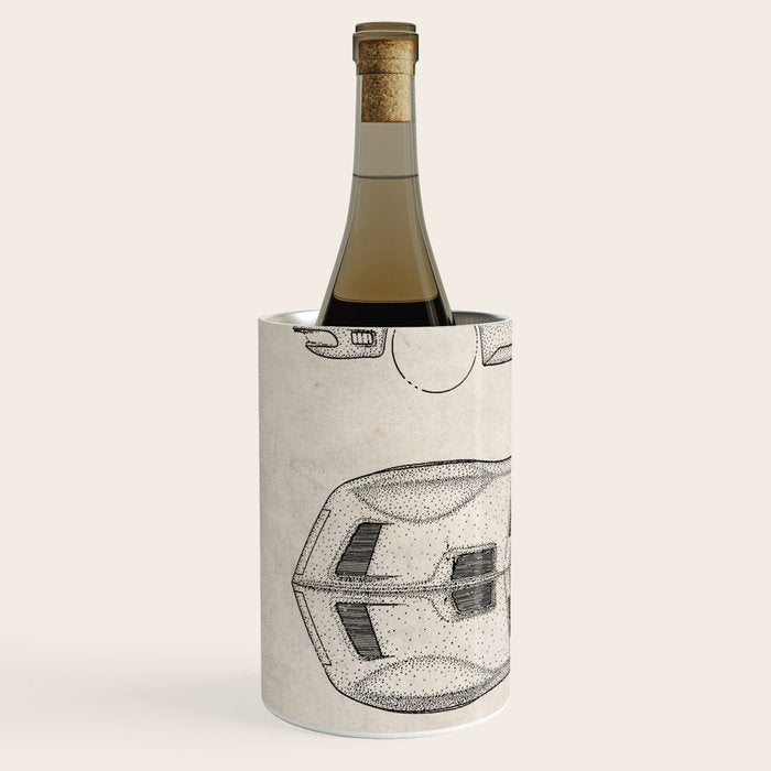 Classic Car Patent - American Car Art - Antique Wine Chiller Gallery Image 2