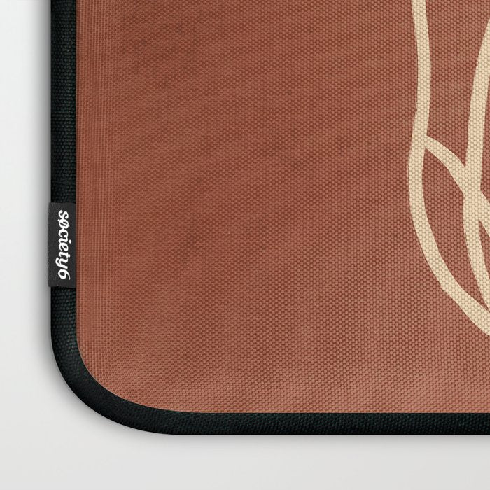 Abstract Line Art Cat 8 Laptop Sleeve Gallery Image 3