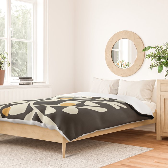 Summer Bloom: Matisse Night Edition Duvet Cover Gallery Image 2