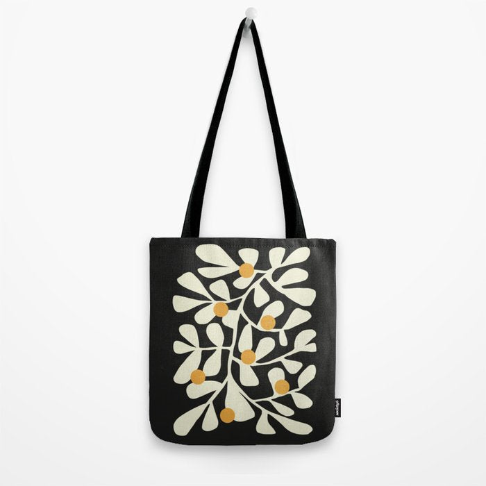 Summer Bloom: Matisse Night Edition Tote Bag Gallery Image 2