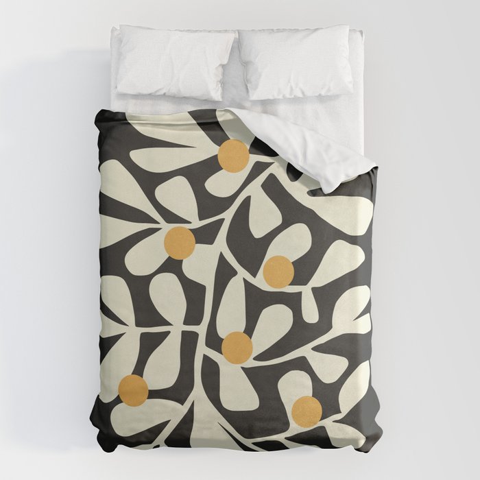 Summer Bloom: Matisse Night Edition Duvet Cover Gallery Image 6