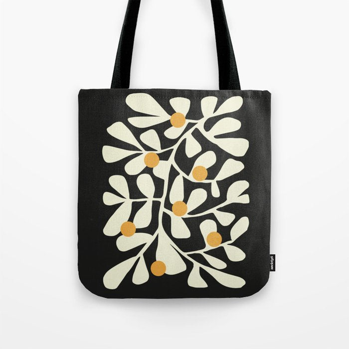 Summer Bloom: Matisse Night Edition Tote Bag Gallery Image 1