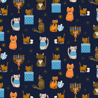Hanukkah Cats Coffee Mug Gallery Image 2