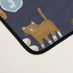 Hanukkah Cats Desk Mat Gallery Image 4
