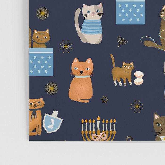 Hanukkah Cats Poster Gallery Image 3