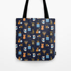 Hanukkah Cats Tote Bag Gallery Image 1