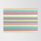 Classic Stripes II - 60s Candy Rainbow Rug Gallery Image 2