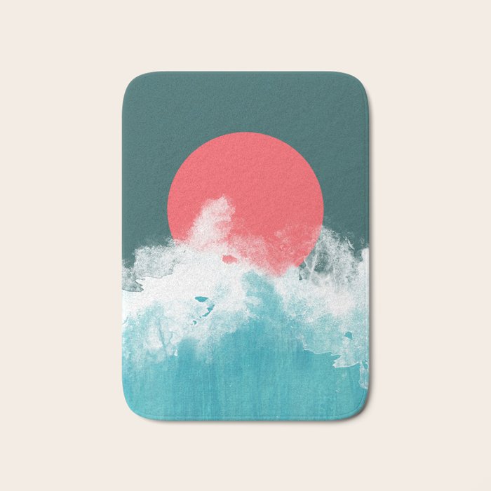 Where sea and sky collide Bath Mat Gallery Image 1