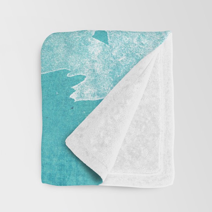 Where sea and sky collide Throw Blanket Gallery Image 3