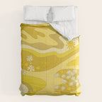 Yellow Garden Comforter Gallery Image 6