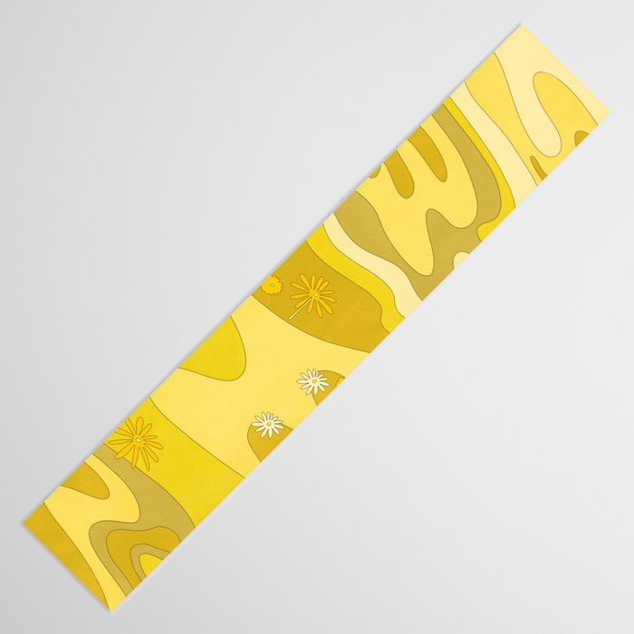 Yellow Garden Table Runner Gallery Image 3