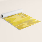 Yellow Garden Yoga Mat Gallery Image 2