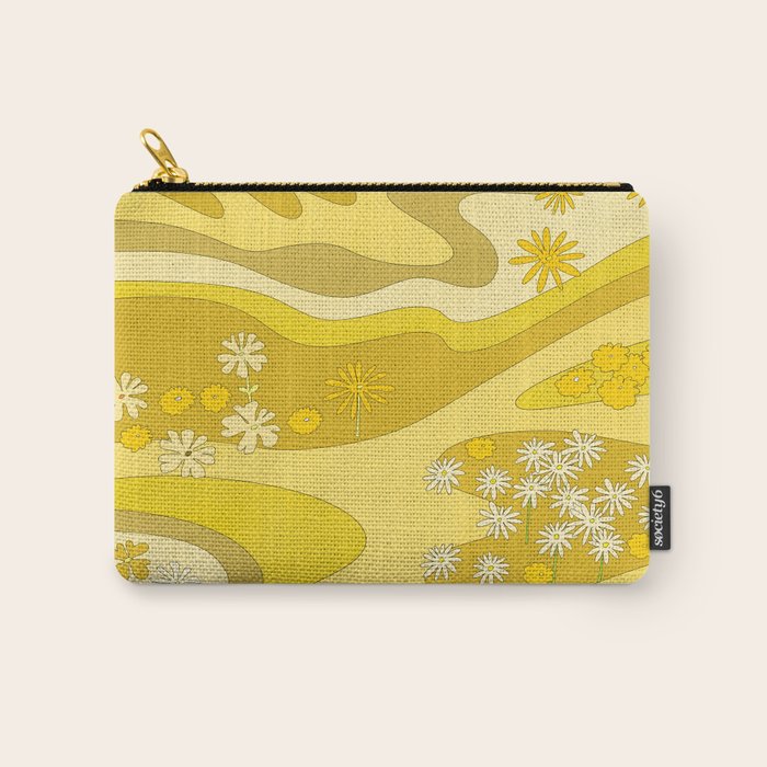 Yellow Garden Carry All Pouch Gallery Image 1
