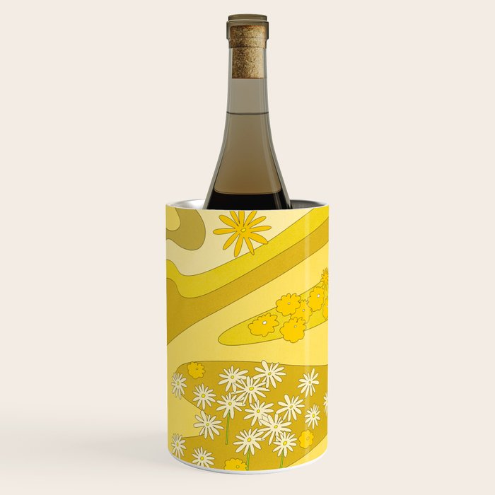 Yellow Garden Wine Chiller Gallery Image 3