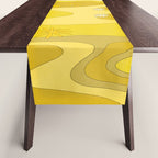 Yellow Garden Table Runner Gallery Image 1
