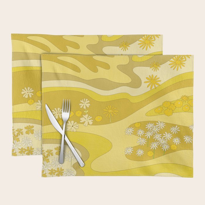 Yellow Garden Placemat Gallery Image 1