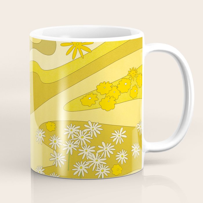 Yellow Garden Coffee Mug Gallery Image 1