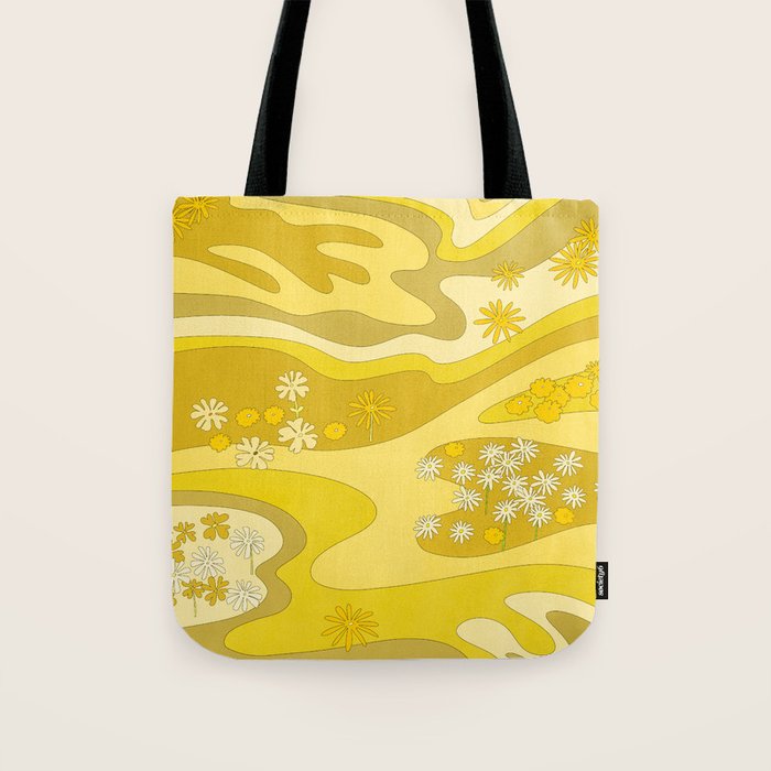 Yellow Garden Tote Bag Gallery Image 1