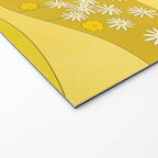 Yellow Garden Welcome Mat Gallery Image 2