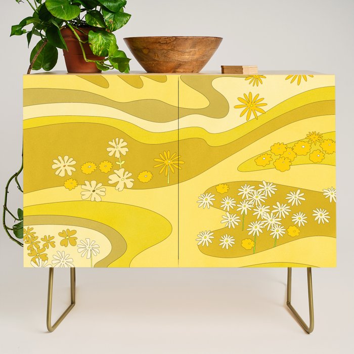 Yellow Garden Credenza Gallery Image 1