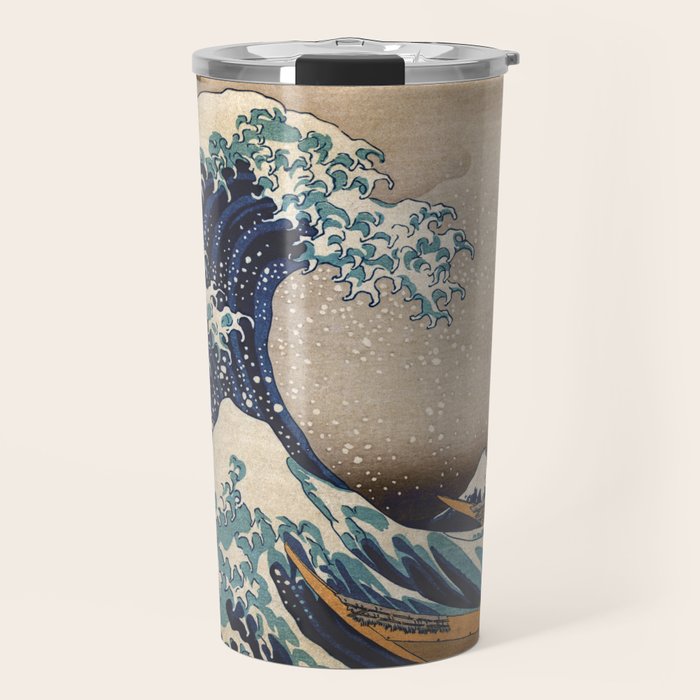 The Great Wave off Kanagawa Travel Mug Gallery Image 1