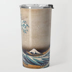 The Great Wave off Kanagawa Travel Mug Gallery Image 2